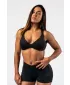 Športni modrček STRONG BEAUTY 424 BLACK Nebbia