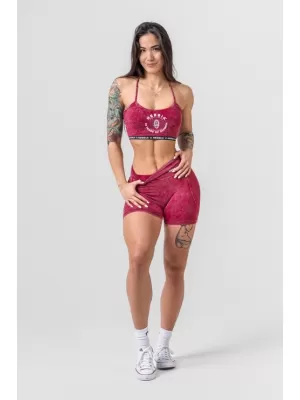 Prane kratke hlače z visokim pasom HERITAGE 780 RED Nebbia