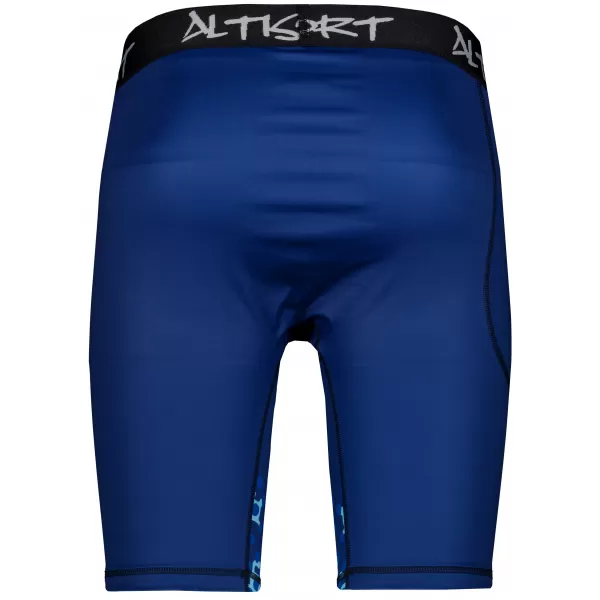  Moške športne pajkice nad koleni premium ALTISPORT VOJ/ALM109LEG02 KRALJEVSKO MODRA 