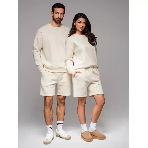  Trenirka + kratke hlače OMBRE Z108 SMETANA 