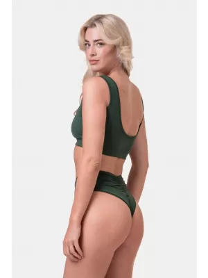 Bikini Active Black - bralette top 554 TEMNO ZELENA Nebbia