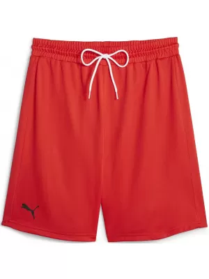 Kratke hlače PUMA HOOPS TEAM PRACTICE SHORT 676641_03 PUMA RDEČA