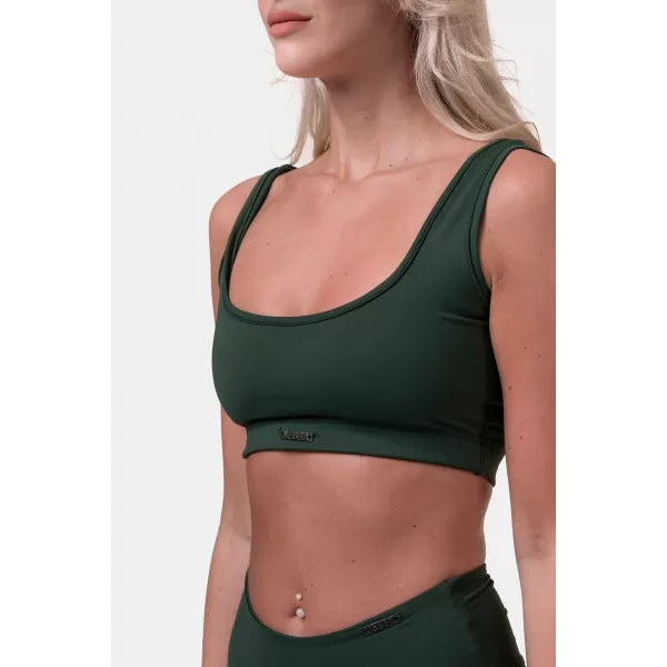  Bikini Active Black - bralette top 554 TEMNO ZELENA Nebbia 
