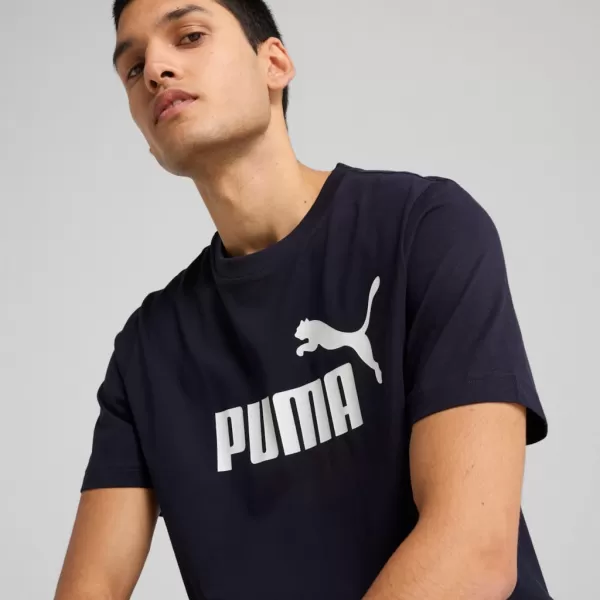  Moška majica s kratkimi rokavi PUMA ESS NO. 1 LOGO TEE 682532-16 MODRA 