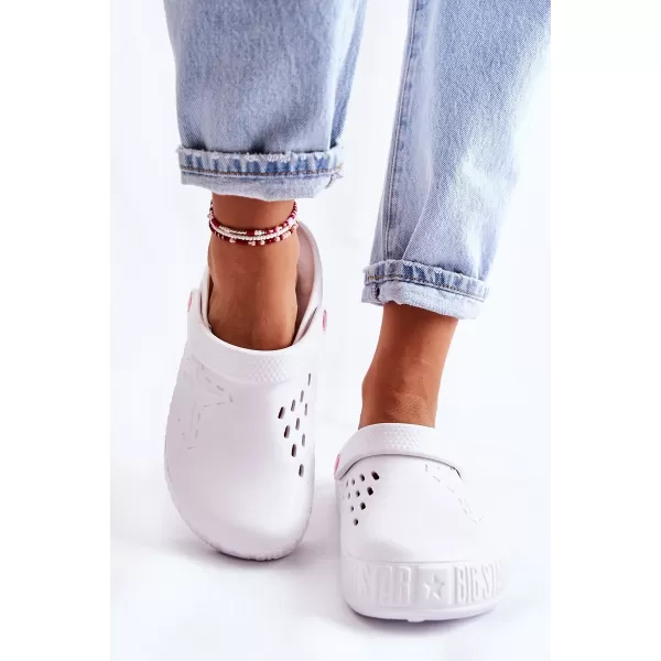  Ženski natikači BIG STAR II275003 WHITE Big Star Shoes 