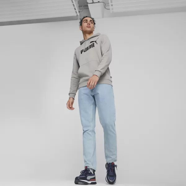  Moški pulover PUMA ESS NO. 1 LOGO HOODIE FL (S) 682571-44 SIVA 
