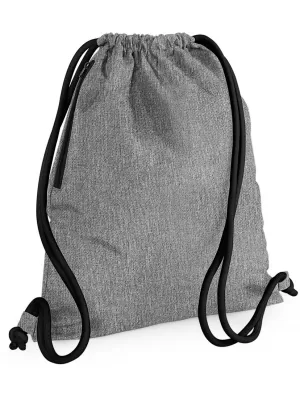 | BG 110 GREY MARL/BLACK BagBase