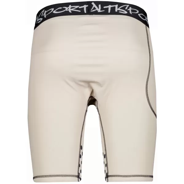  Moške športne pajkice nad koleni premium ALTISPORT VOJ/ALM109LEG02 SVETLO RJAVA 