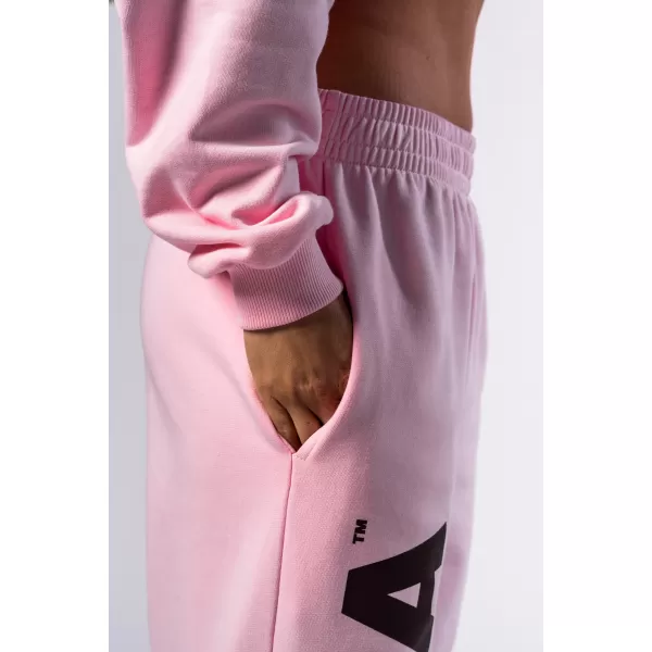  Ohlapne baggy trenirke BOYFRIEND STYLE 432 ROZA Nebbia 