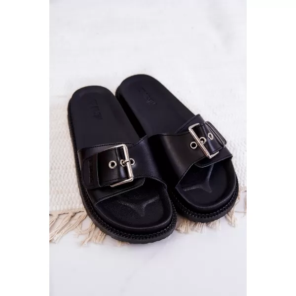  Modni ženski natikači BIG STAR JJ274A307 BLACK Big Star Shoes 