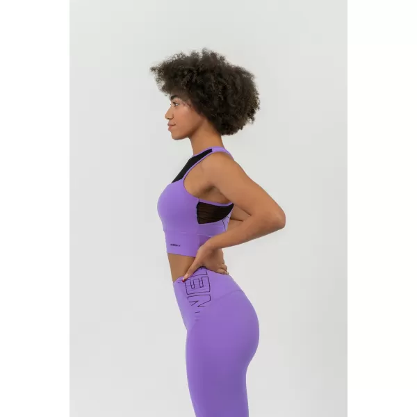  FIT Activewear pajkice z visokim pasom 443 LILA Nebbia 