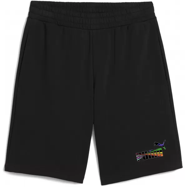  Moške kratke hlače PUMA LOVE UNITED SHORTS 10 TR 684701_01 ČRNA PUMA 