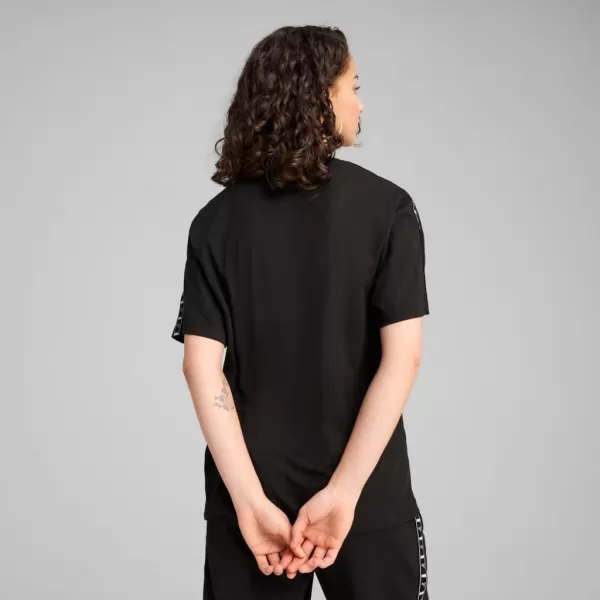  Srajca PUMA ESS TAPE RELAXED TEE 685009-01 ČRN 