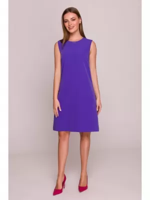 Obleka STYLOVE S408 VIJOLIČNA