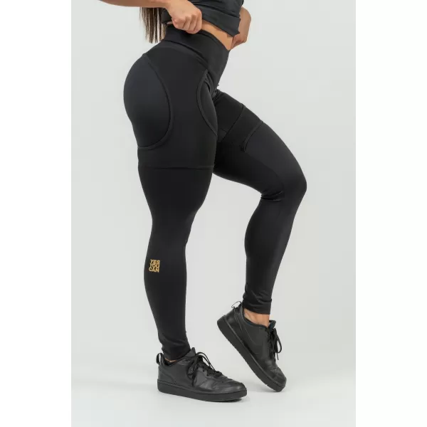  Ženske športne pajkice z mrežico INTENSE 838 Gold BLACK/GOLD Nebbia 