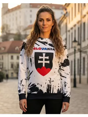 Ženski vrhunski funkcionalni pulover ALTISPORT VOJ/ALW036SL/MI01 ABSTRAKCIJA