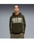 Moški pulover PUMA ESS BLOCK HOODIE FL 684686-82 ZELENA