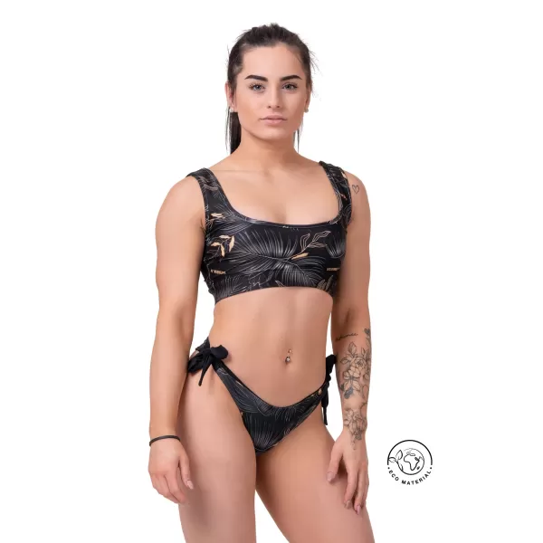  Bikini Active Black - zgornji del bralette 554 VOLCANIC BLACK Nebbia 