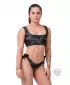 Bikini Active Black - zgornji del bralette 554 VOLCANIC BLACK Nebbia