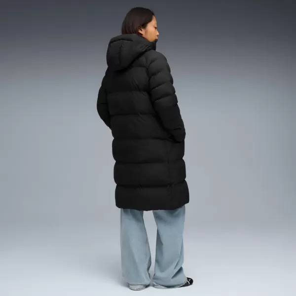  Ženski plašč PUMA MONO HOODED PARKA 688384-01 ČRNA 
