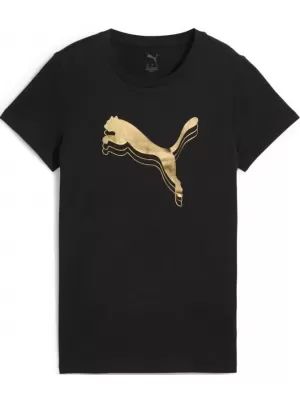 Srajca PUMA ESS METALLIC TEE 684995-51 ČRN