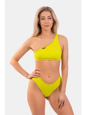 Bikini top z eno ramo Bandeau - Top 448 GREEN Nebbia