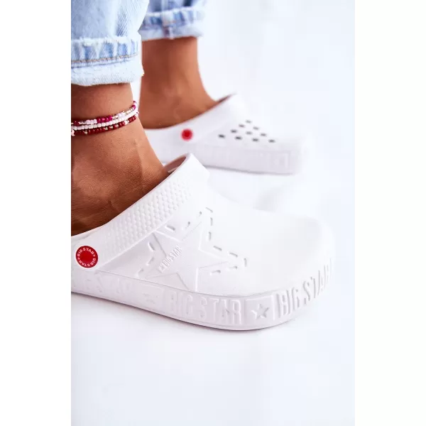  Ženski natikači BIG STAR II275003 WHITE Big Star Shoes 