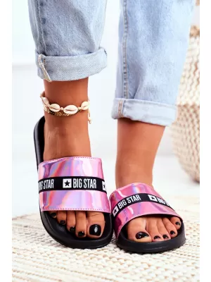 Modni ženski natikači BIG STAR GG274008 PINK Big Star Shoes