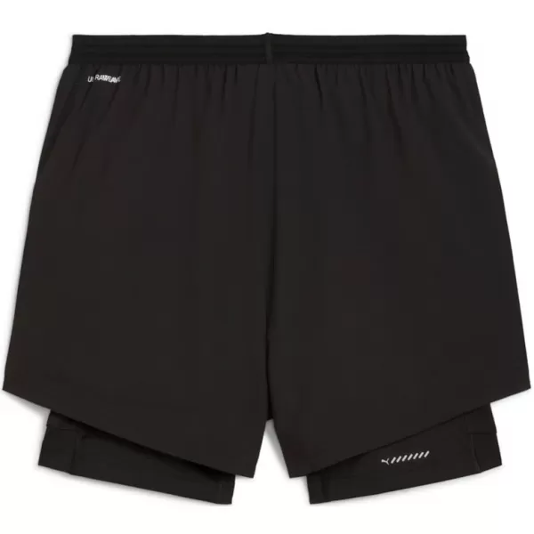  Kratke hlače PUMA M RUN ULTRAWEAVE 2IN1 5"" SHORT​ 526635-01 ČRN 