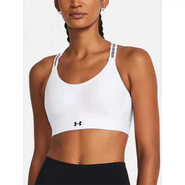  Ženski nedrček UNDER ARMOUR INFINITY MID 2.0 BRA 1384123-100 BELA 