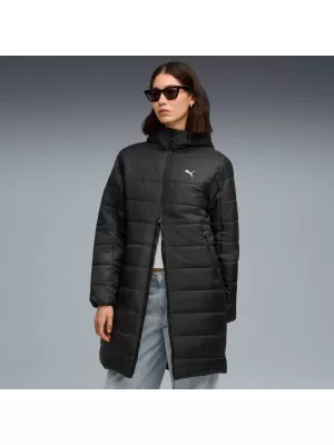 Ženski plašč PUMA ESS HOODED PADDED PARKA 685232-01 ČRNA