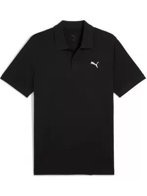 Moška majica s kratkimi rokavi z ovratnikom PUMA ESS PIQUE POLO 682554-01 ČRNA