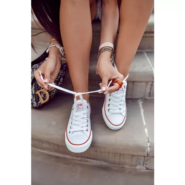  Ženske superge BIG STAR T274022 WHITE Big Star Shoes 