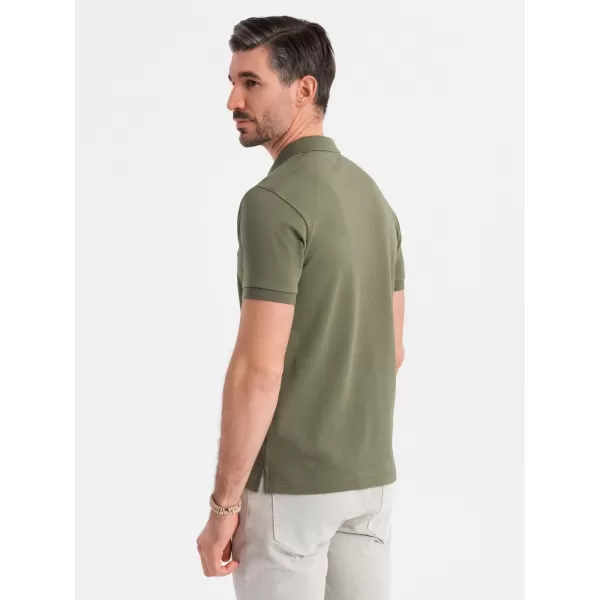  Moška T -majica OMBRE OM-POSS-0148 OLJK 