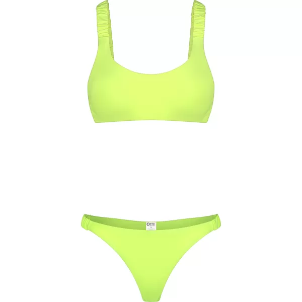  Ženski bikini - zgornji del NORDBLANC NBSSS8209 RUMENA 