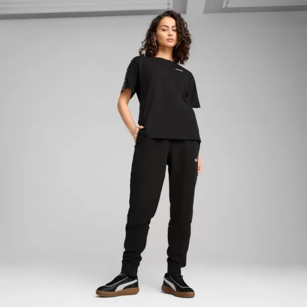  Srajca PUMA ESS TAPE RELAXED TEE 685009-01 ČRN 