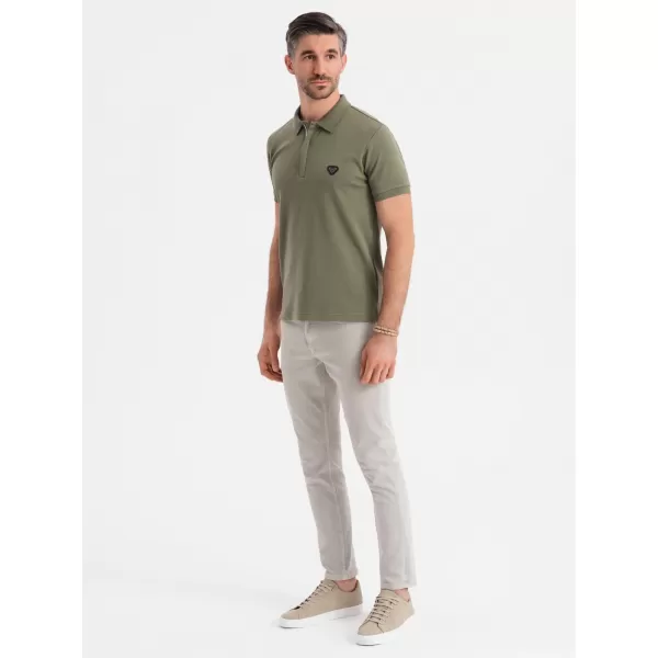  Moška T -majica OMBRE OM-POSS-0148 OLJK 