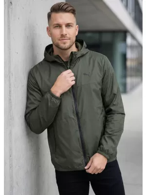 Moška vetrovka PUMA ESS REGULAR WINDBREAKER 684625-70 ZELENA