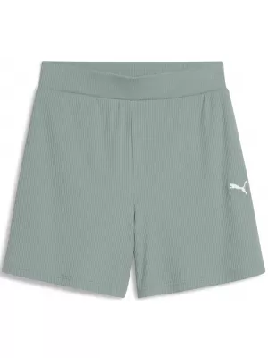 Ženske kratke hlače PUMA ESS ELEVATED SHORTS 685026_30 ZELENA LUNA