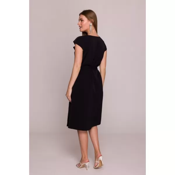  Obleka STYLOVE S411 ČRNA 