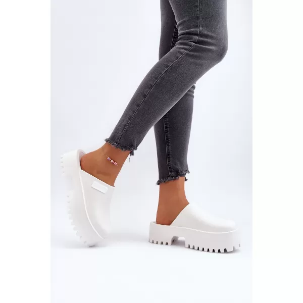  Ženski natikači BIG STAR NN274015 WHITE Big Star Shoes 