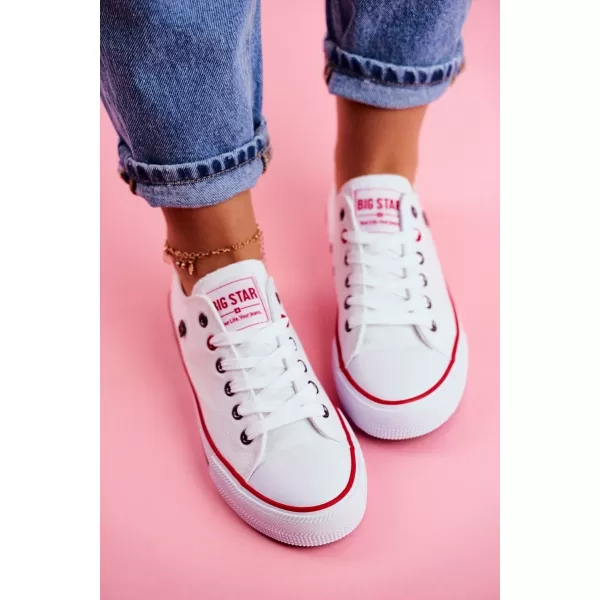  Ženske superge BIG STAR T274022 WHITE Big Star Shoes 