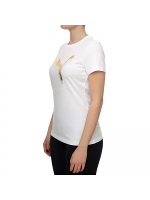 Srajca PUMA ESS METALLIC TEE 684995-52 BELA