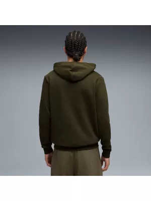 Moški pulover PUMA ESS BLOCK HOODIE FL 684686-82 ZELENA