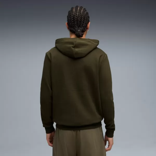  Moški pulover PUMA ESS BLOCK HOODIE FL 684686-82 ZELENA 