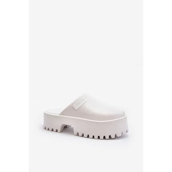  Ženski natikači BIG STAR NN274015 WHITE Big Star Shoes 