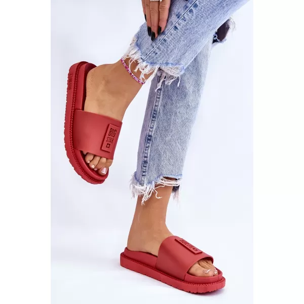  Ženski natikači BIG STAR LL274430 RED Big Star Shoes 