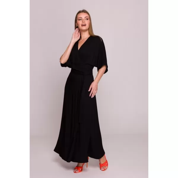  Obleka STYLOVE S406 ČRNA 