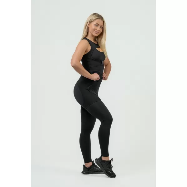  Ženske športne pajkice z mrežico INTENSE Mesh 838 BLACK Nebbia 
