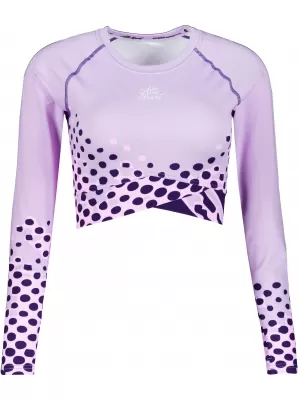 Ženski funkcionalni vrhunski kratki top ALTISPORT VOJ/ALW109TR04 LILA